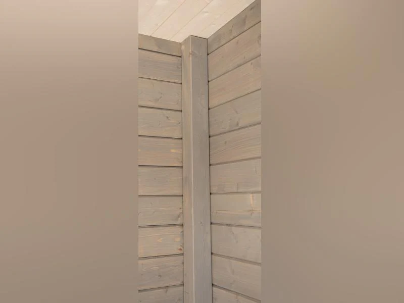 Wolff Finnhaus Pultdachhaus Studio 44-D mit Seitendach, natur - Image 7