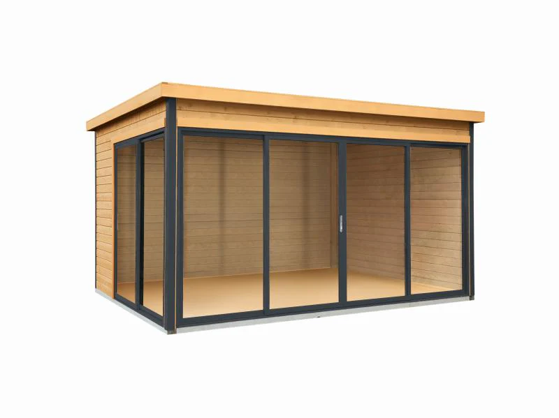 Wolff Finnhaus Pultdachhaus Studio 44-D naturbelassen - Image 2
