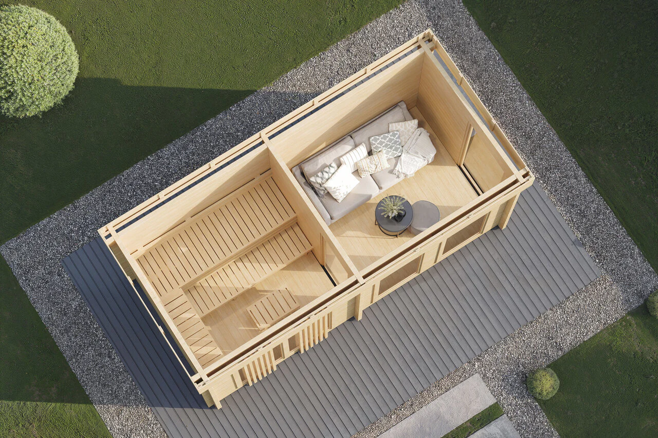 Wolff Finnhaus Sauna Gunnar 5223 70 - Image 6