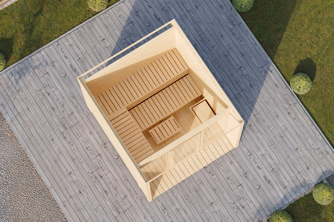 Wolff Finnhaus Sauna Loodus 2523 70 - Image 3