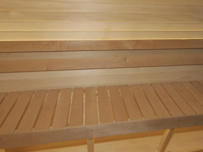 Wolff Finnhaus Sauna Luago 2x2 Bausatz Typ 2 Art 2, natur, inkl. Dacheindeckung und Fenster - Image 4