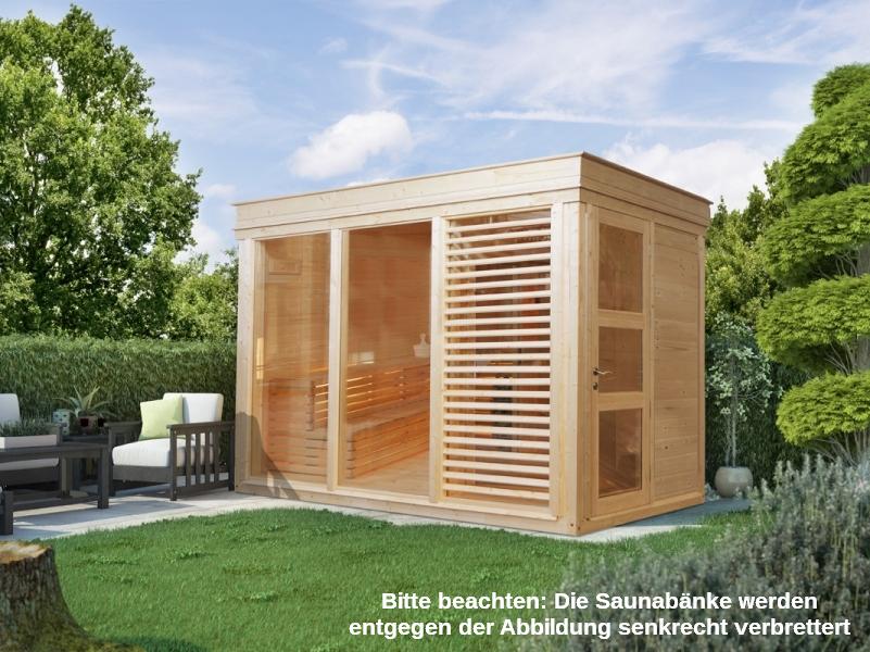 Wolff Finnhaus Sauna Paradiso 3x2 2-Raum - Image 3