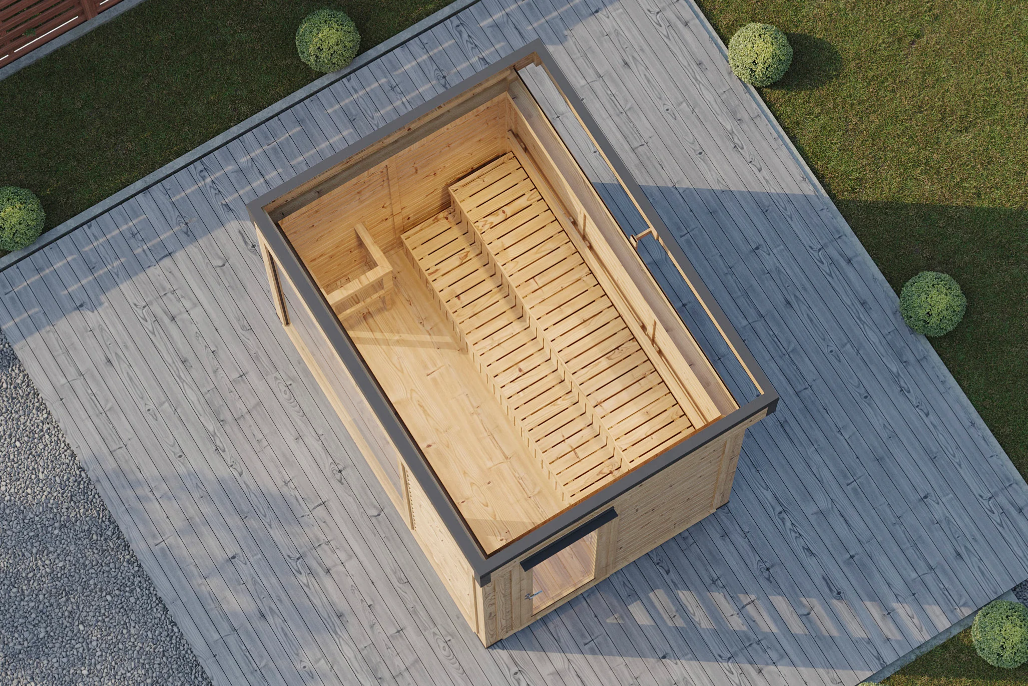 Wolff Finnhaus Sauna Sirja 3323 75 - Image 6
