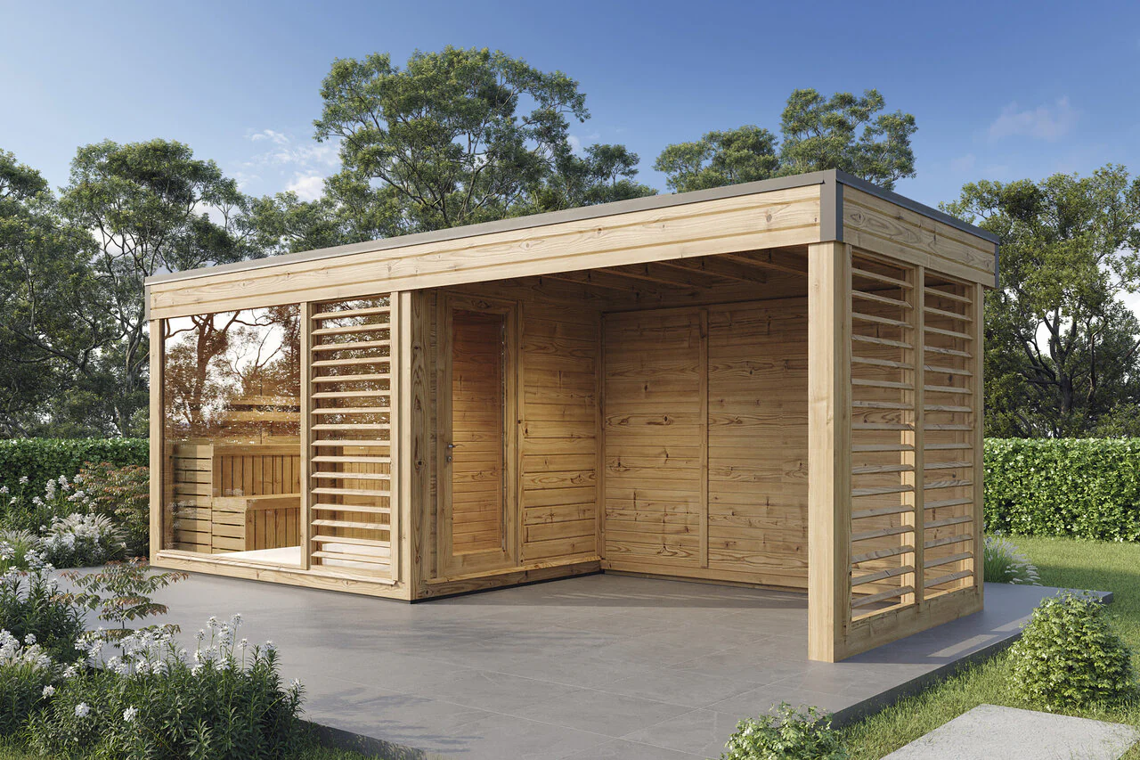 Wolff Finnhaus Sauna Sidonia 6323 75 - Image 2