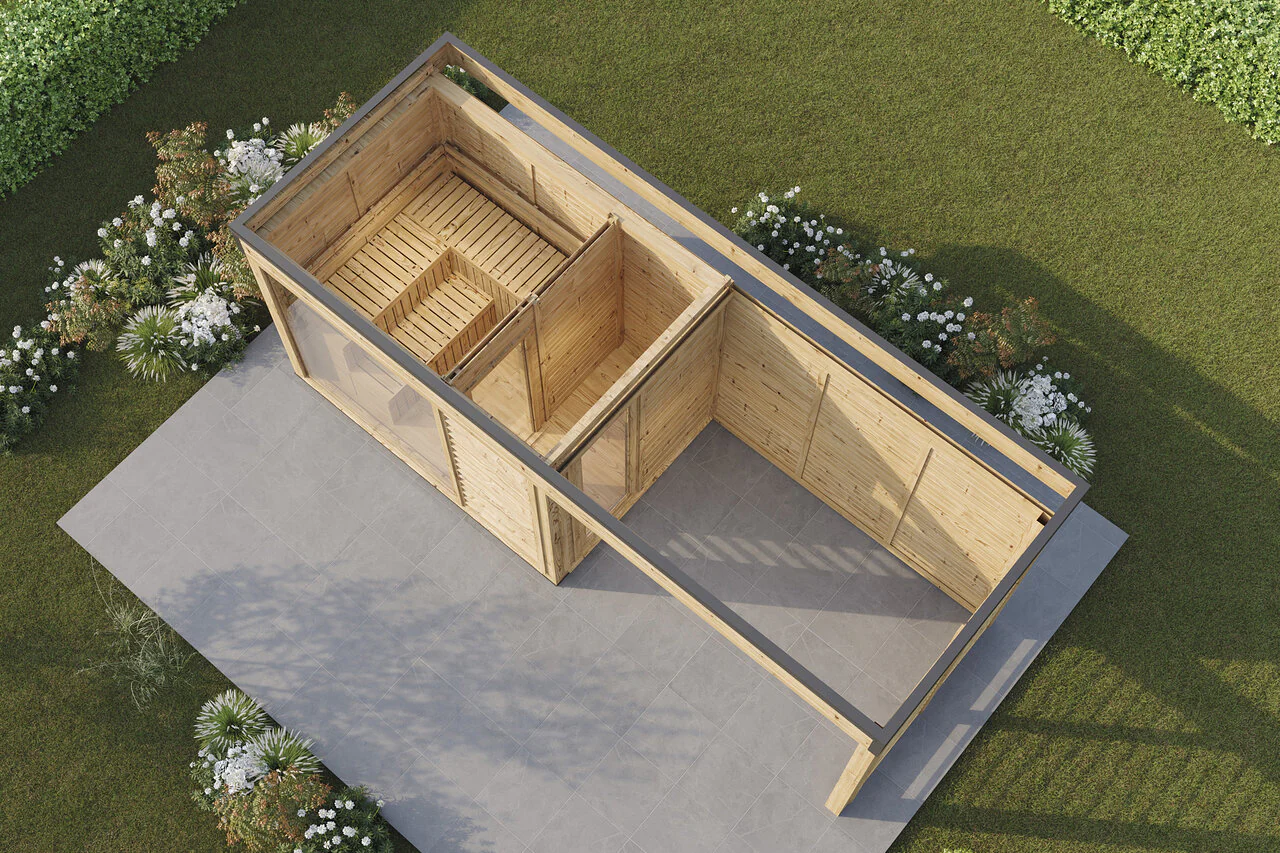Wolff Finnhaus Sauna Sidonia 6323 75 - Image 4