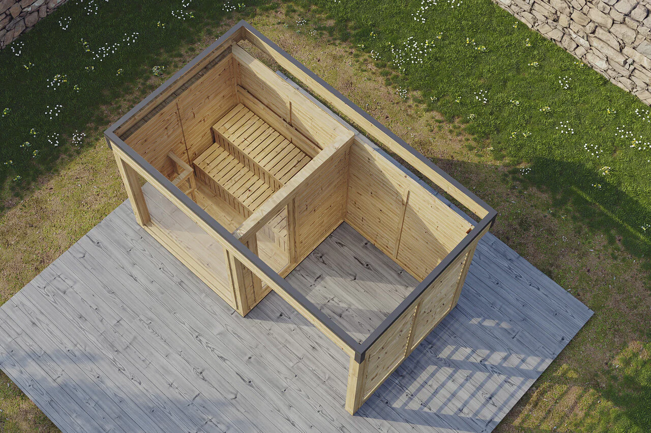 Wolff Finnhaus Sauna Sina 4323 75 - Image 5