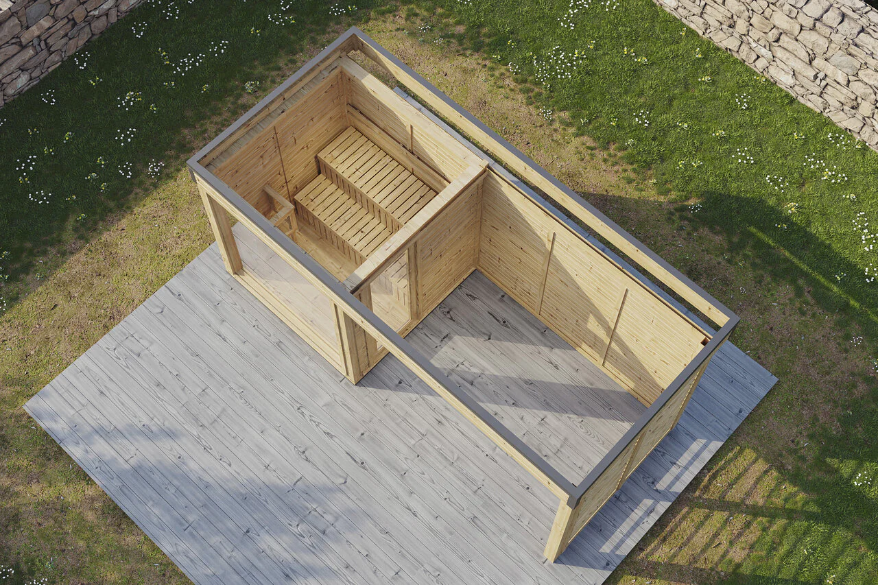 Wolff Finnhaus Sauna Sina 5323 75 - Image 5