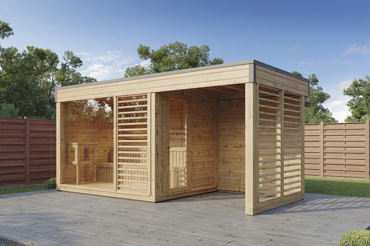 Wolff Finnhaus Sauna Sintje 5323 75 - Image 2