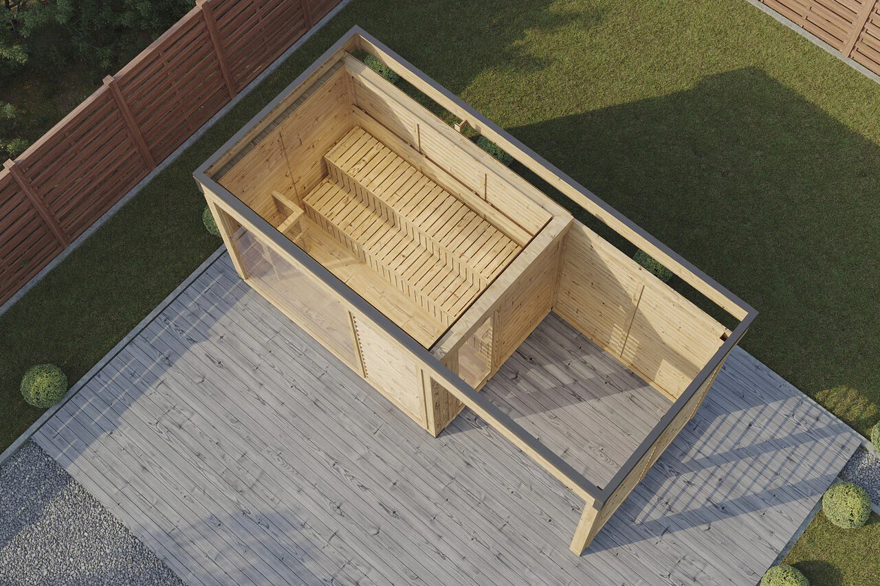 Wolff Finnhaus Sauna Sintje 5323 75 - Image 4
