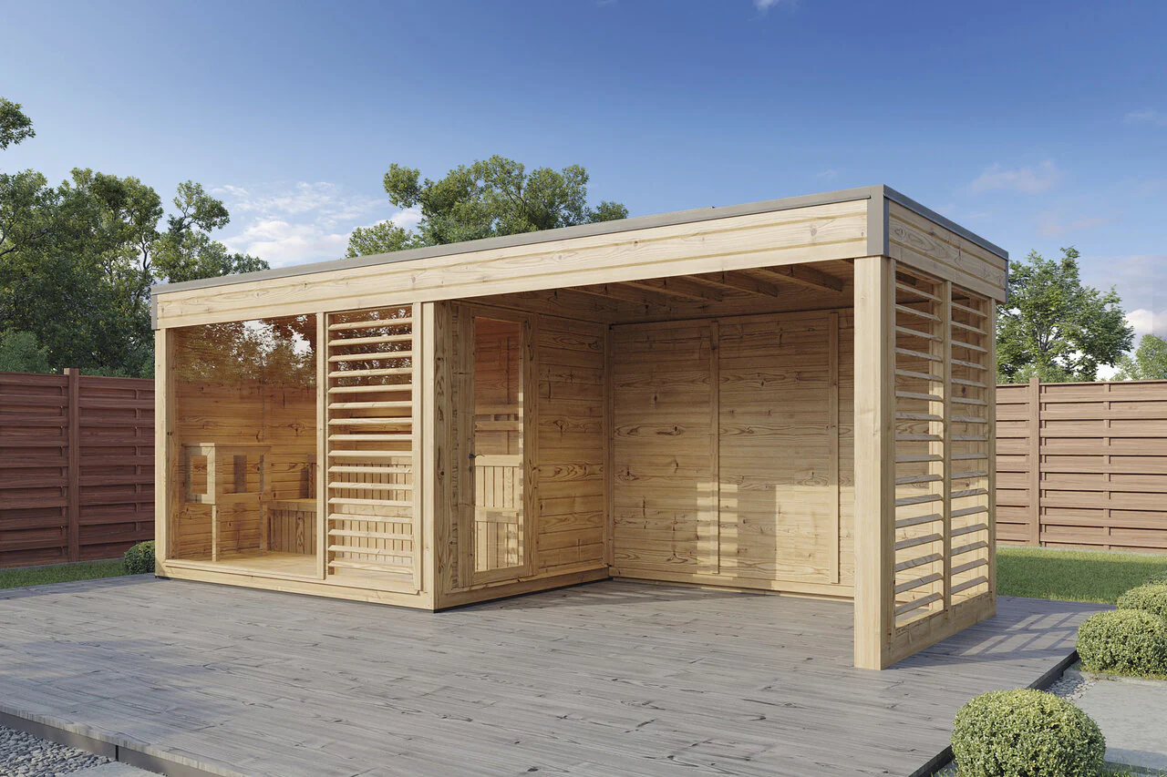 Wolff Finnhaus Sauna Sintje 6323 75 - Image 2