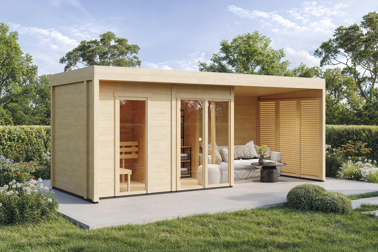Wolff Finnhaus Sauna Vendela 6020 44