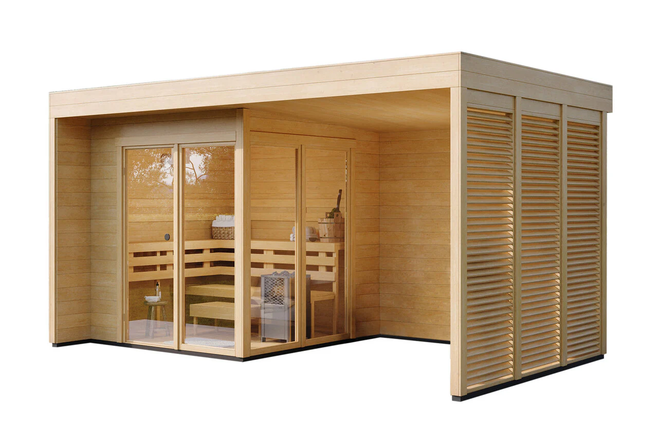 Wolff Finnhaus Sauna Vibeke 4722 44 - Image 2