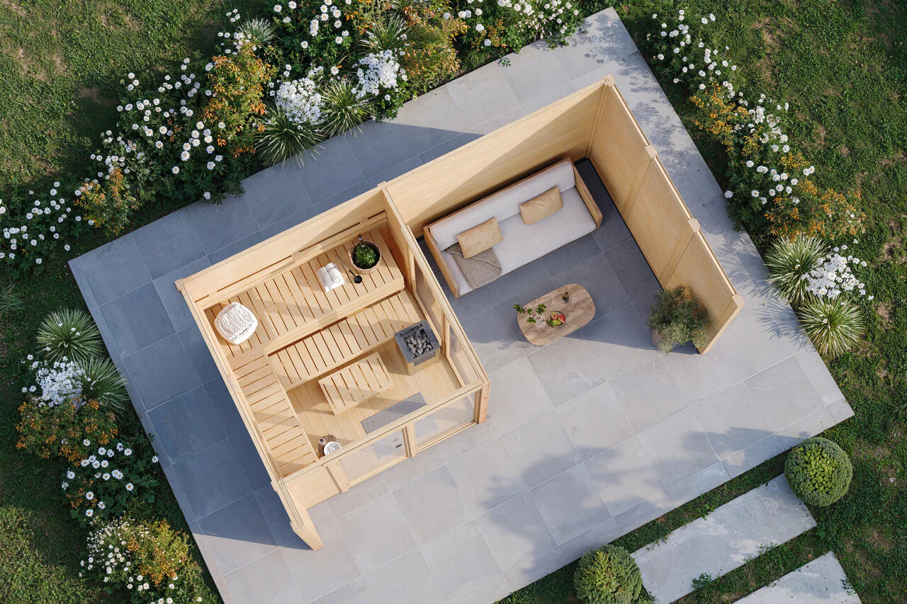 Wolff Finnhaus Sauna Vibeke 4722 44 - Image 3