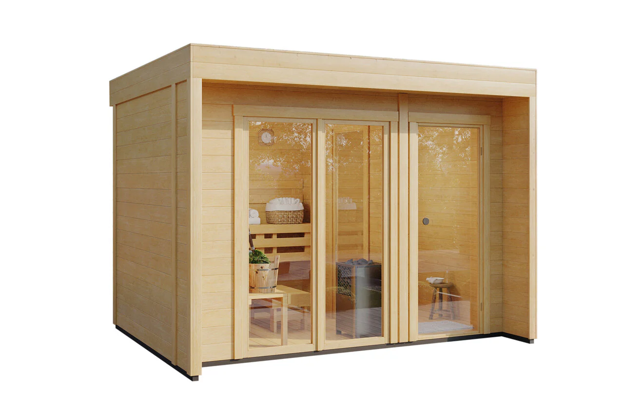 Wolff Finnhaus Sauna Vidar 3221 44 - Image 2