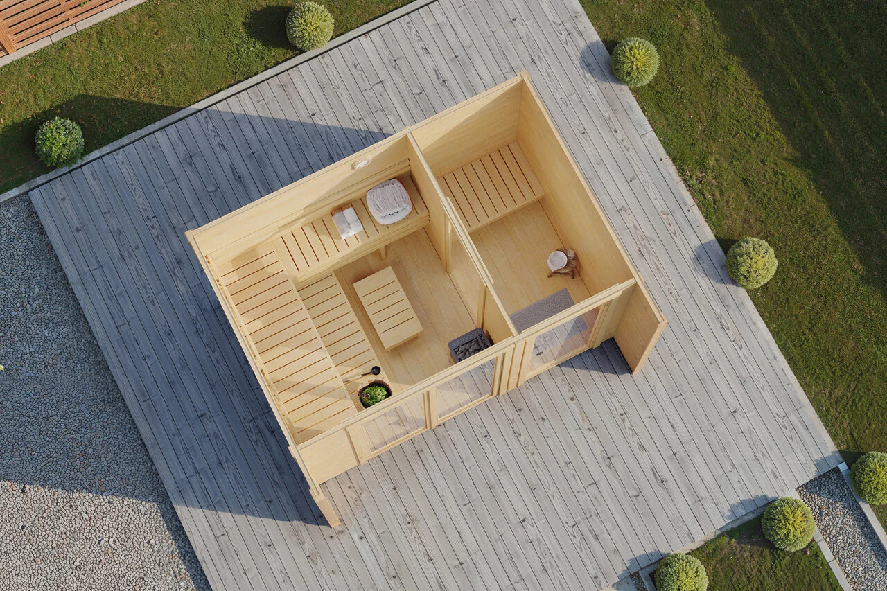 Wolff Finnhaus Sauna Vidar 3221 44 - Image 4