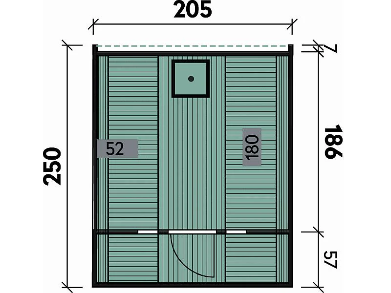 Wolff Finnhaus Saunafass 250 als Bausatz - Image 3