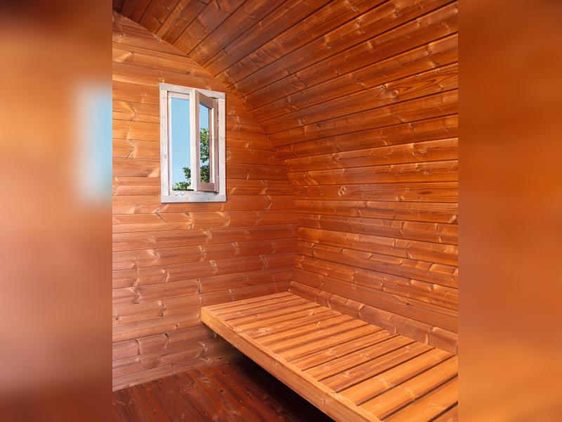 Wolff Finnhaus Saunahaus Steen als Bausatz mit schwarzen Dachschindeln - Image 9