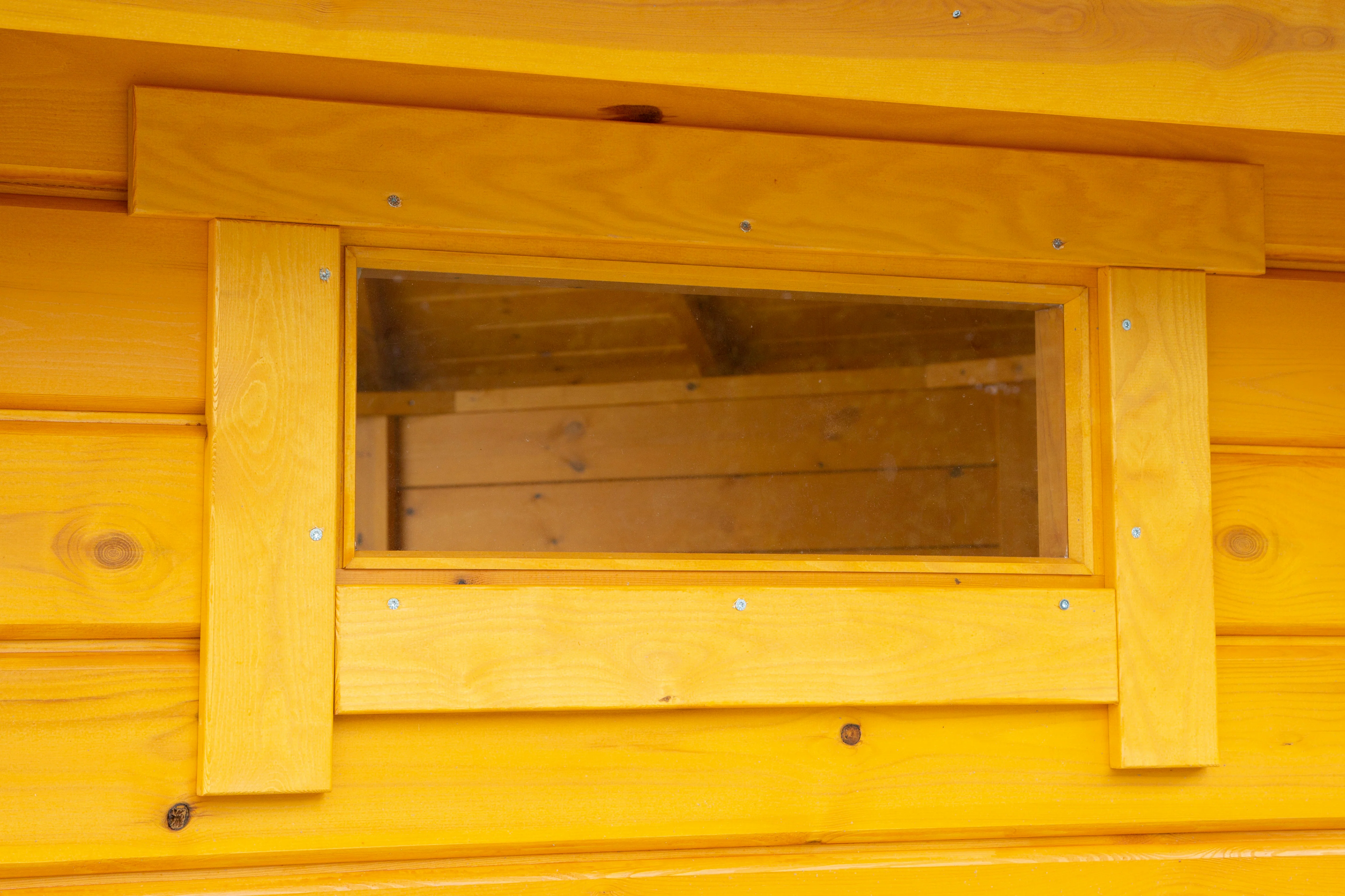 Wolff Finnhaus Wetterschutzhütte Wanja 3327 XL 45 Betongrau - Image 4